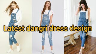 Dangri Dress For Girls  Dangri Dress Image 2020  Stylish Dungaree Overalls For Woman डांगरी ड्रेस [upl. by Llertnauq78]