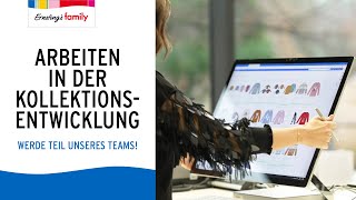 ARBEITEN IN DER KOLLEKTIONSENTWICKLUNG  Ernstings family  KARRIERE [upl. by Westbrook]