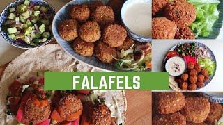 How to make Falafels  Crispy Chickpea fritters [upl. by Yeroc]