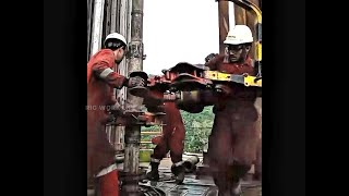 drill collar pulling out rig collar drillingrig oil tripping [upl. by Inigo]