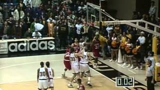 Towson State basketball upsets Louisville in 1995 [upl. by Melak]