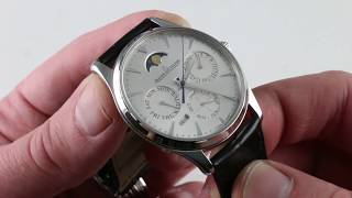 PreOwned JaegerLeCoultre Master Ultra Thin Perpetual Calendar Q130842J Luxury Watch Review [upl. by Teleya805]