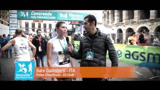 Cangrande Half Marathon 2016  Sara Galimberti [upl. by Arlinda]