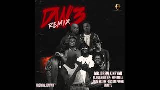 Mr Drew x Krymi  Dw3 rmx ft Quamina MP Kofi Mole Dope Nation Bosom PYung amp Fameye Audio Slide [upl. by Yblok]