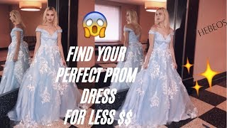 YOUR PERFECT PROM DRESS CHEAP✨ HEBEOS [upl. by Llewop]