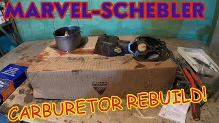 MARVELSCHEBLER carburetor REBUILD TSX 458 Ferguson 30 Tractor [upl. by Leuas507]