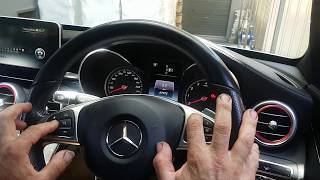 Mercedes Benz w205 C Class 2015on service reset [upl. by Arraeis]