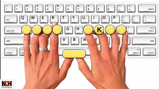 Learn the basics of touch typing with KeyBlaze [upl. by Enail]