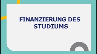 Finanzierung des Studiums l Goethe B2 Präsentation I Teil 1 I Prüfungsvorbereitung [upl. by Rashidi]