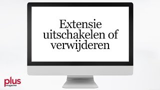 Extensies uitschakelen of verwijderen in Microsoft Edge [upl. by Pippo121]