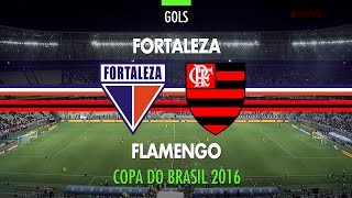 Gols  Fortaleza 2 x 1 Flamengo  Copa do Brasil  04052016 [upl. by Margaux]