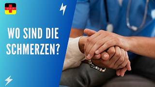 Dialog über Schmerz Quiz und Vokabeln für Pflegekräfte und Patienten 💬😖👩‍⚕️🤝 [upl. by Derwon]