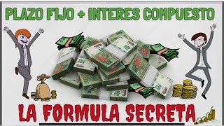 PLAZO FIJO  INTERES COMPUESTO  APRENDE COMO FUNCIONAN✨🤑 [upl. by Maltz]