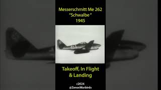 The Me 262 Schwalbe in Action 1945 luftwaffe [upl. by Eniala]