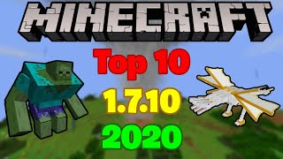 Top 10 BEST Mods for Minecraft 1710 2020 [upl. by Ynnhoj964]