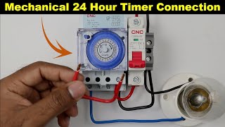 Mechanical 24Hour Timer Connection and Time Setting in Hindi ElectricalTechnician [upl. by Vergos829]