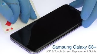 Samsung Galaxy S8 LCD amp Touch Screen Replacement Guide  RepairsUniverse [upl. by Ilajna]