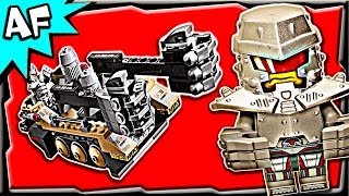 Lego Ultra Agents TREMOR TRACK Infiltration 70161 Stop Motion Set Review [upl. by Casimir]