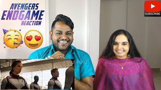 Avengers Endgame Trailer Reaction  Malaysian Indian Couple  Filmy React Couple [upl. by Larianna]