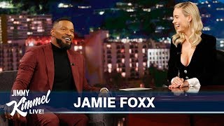 Guest Host Brie Larson Interviews Jamie Foxx [upl. by Churchill]