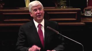 Michigan Governor Rick Snyder Promotes K12 Computer Science [upl. by Einamrej]