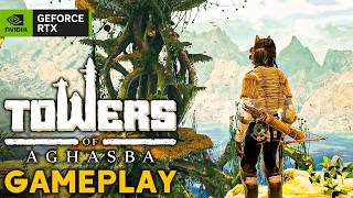 TOWERS OF AGHASBA New Gameplay Demo 15 Minutes 4K [upl. by Fabiola]