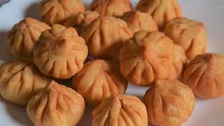 100  कुरकुरीत तोंडात विरघळणारे तळणीचे मोदक थोडी वेगळी पद्धत  Fried Modak [upl. by Pip]