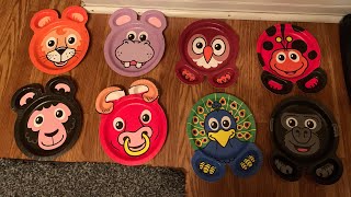 The NEW THRID Pack Of Zoo Pals Plates [upl. by Roel]