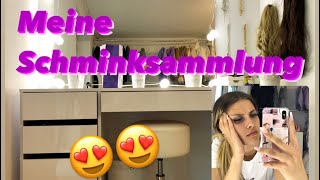 Schminksammlung 🤯😍 mein neuer Schminktisch 💗 [upl. by Eemiaj]