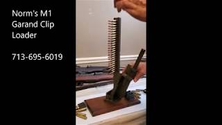 Norms M1 Garand Clip Loader [upl. by Ennavoj]