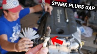 SPARK PLUGS GAP SPECS JEEP CHEROKEE COMPASS RENEGADE 24 [upl. by Macfarlane]