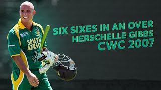 Six sixes in an over 😱  Herschelle Gibbs  CWC 2007 [upl. by Mungovan865]