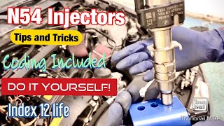 Bmw 335i N54 INJECTOR Replacement Ultimate DIY Guide Includes Coding ProTool [upl. by Ekusuy]