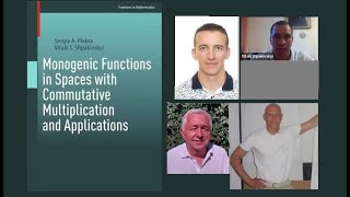 Vitalii Shpakivskyi Sigmamonogenic functions in commutative algebras [upl. by Alyose]