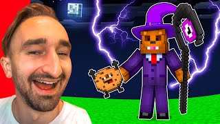 Becoming A WIZARD In Minecraft Cookie Camp [upl. by Gruver]