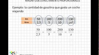 03 Magnitudes directamente proporcionales [upl. by Drawd]