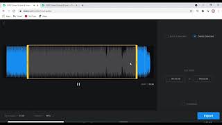 How to Cut part of Music on Clideo [upl. by Atiuqnahs]