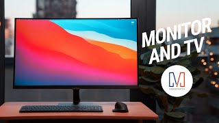 Samsung M7 Smart Monitor Computer monitor and TV in one [upl. by Goldman]