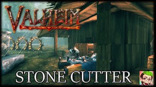 Valheim  Stone Cutter  How To Unlock Stone Crafting  Tutorial [upl. by Lekcar]