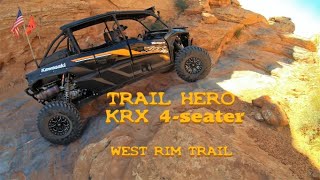 TRAIL HERO KRX 4Seater West Rim Trail [upl. by Emsmus]