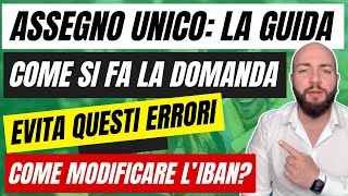 ASSEGNO UNICO 2024 la guida su come fare domanda [upl. by Nodarb]