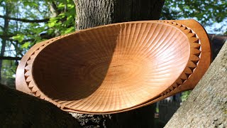 Dave Fisher carves a greenwood bowl [upl. by Iny]