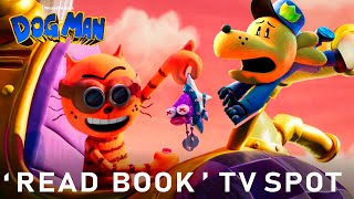 DOG MAN TV SPOT READ THE BOOK‼️  dog man movie trailer [upl. by Iot]