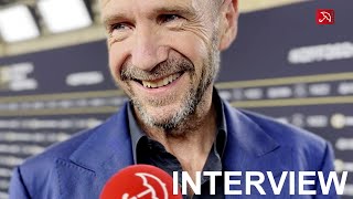 Ralph Fiennes CONCLAVE Green Carpet Interview 2024  ZFF Zurich Film Festival [upl. by Lauralee]