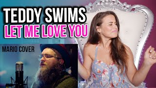 Vocal Coach Reacts to Teddy Swims  Let Me Love You [upl. by Ettenom907]