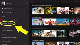 Cómo descargar películas y series de Netflix Android  iOS [upl. by Yltsew]