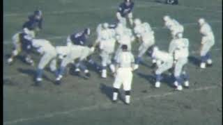 New Trier West football ARCHIVES v Niles North 1967 [upl. by Haronid13]