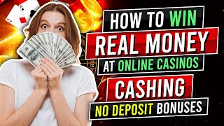 How To Win Real Money At Online Casinos  No Deposit Bonus Codes 🍀 [upl. by Nov71]