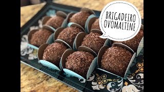 BRIGADEIRO de OVOMALTINE [upl. by Ahsenhoj509]