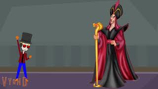 Jafar Tries To Kill Dimitriy Mykhaylov The Disney FanGrounded [upl. by Nywg]